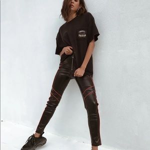 tigermist leather pants. never worn